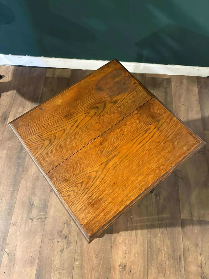 Edwardian Oak Revolving Bookcasezx