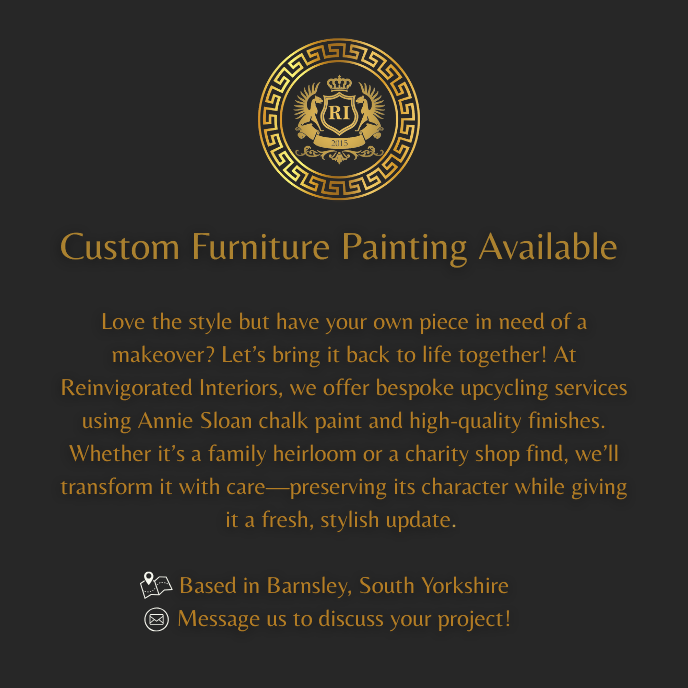 SOLD A pair of bow front Queen Anne legs bedside tables in Paris Grey and Old White