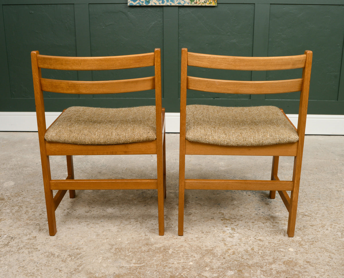 4 x Mid Century Danish Dining Chairs by Vantinge Mobelindustri