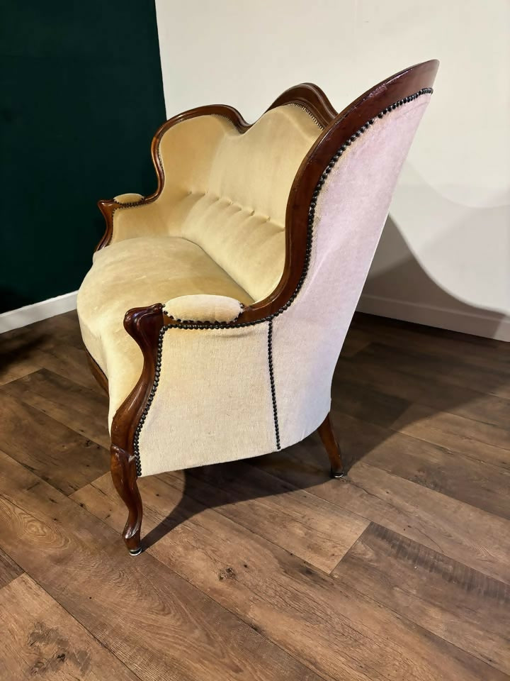 Victorian Mahogany Framed Sofa3434