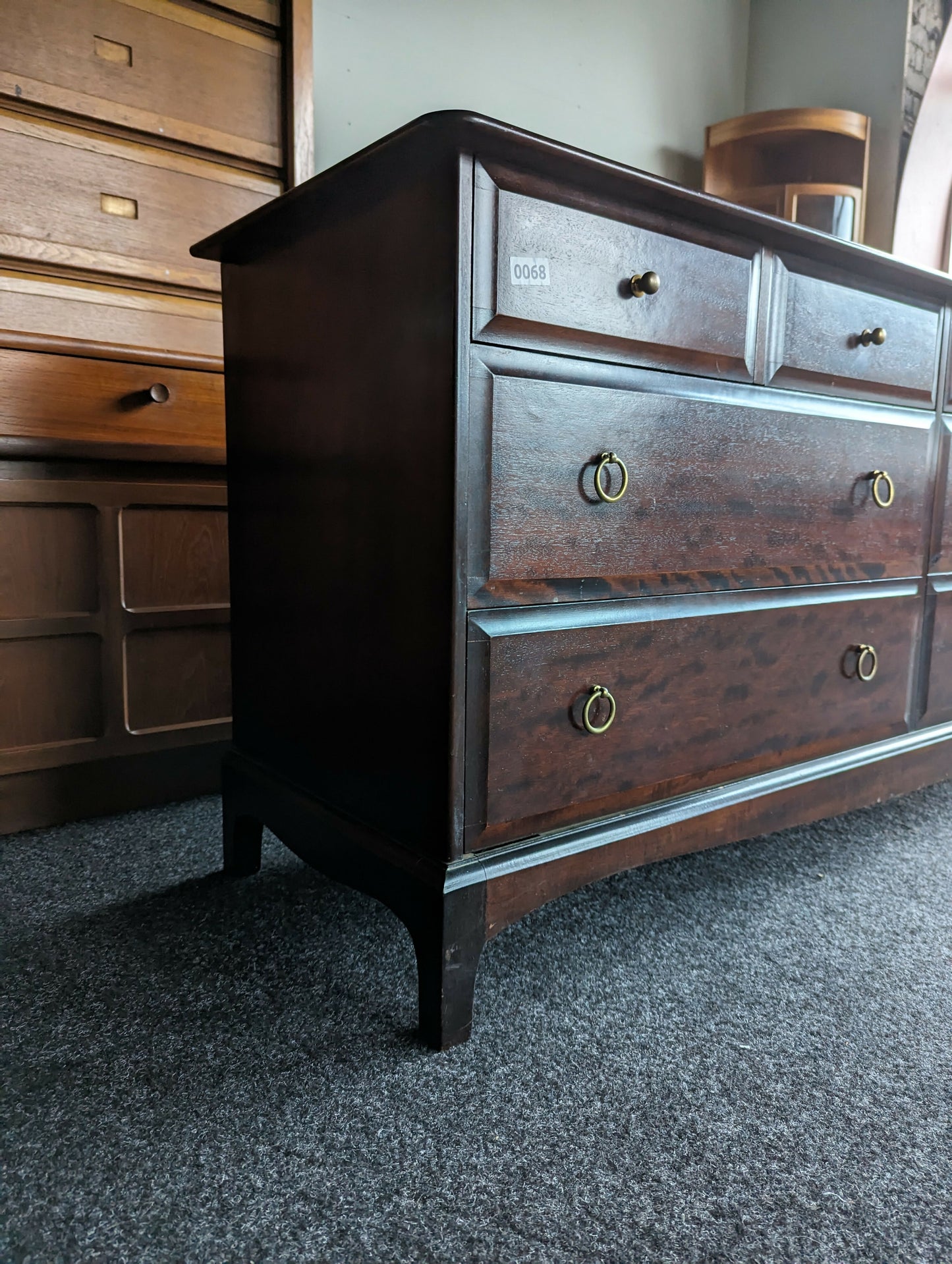 Stag Minstrel Captains Chest, large chest of drawers available to customise