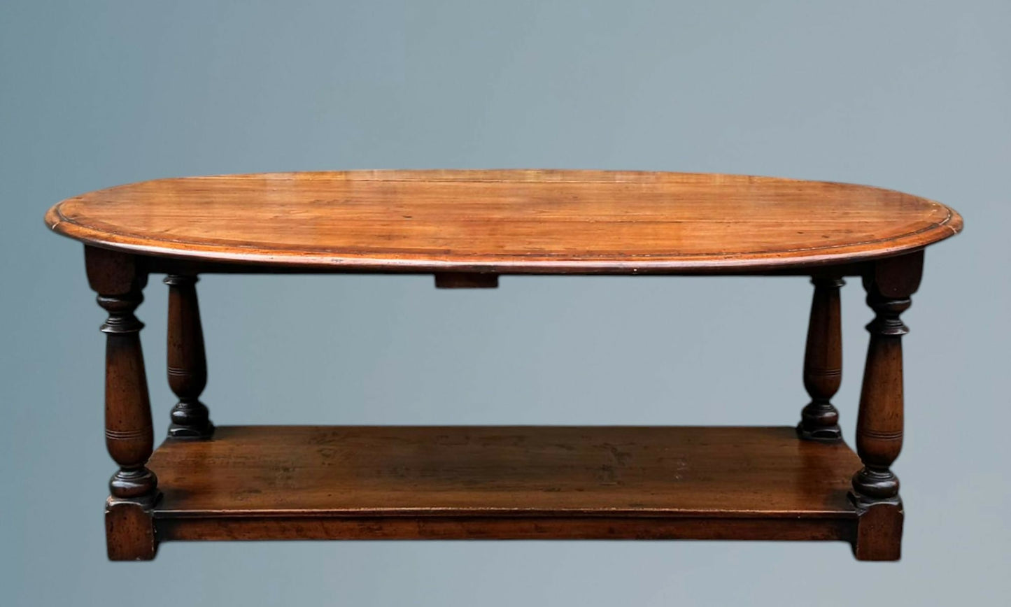 Fruitwood Cherry Drop Leaf Coffee Table