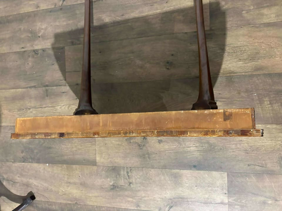Vintage Mahogany Demi lune Hall Table
