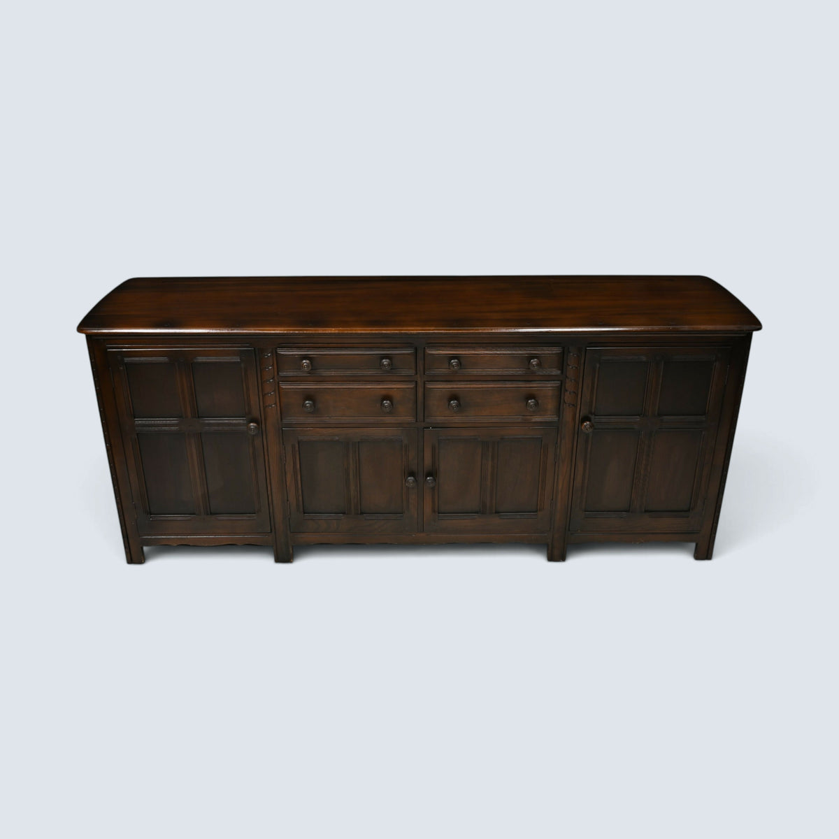 Ercol Large Grand Sideboard Model #570 215cm/7 foot Wide Storage FREE UK Delivery