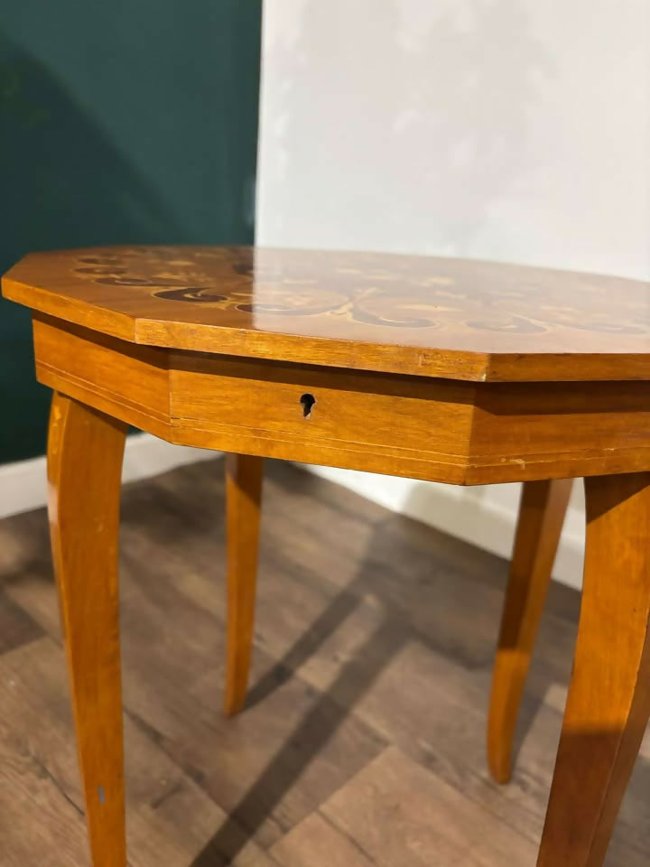 Marquetry Inlaid Sewing Tablez