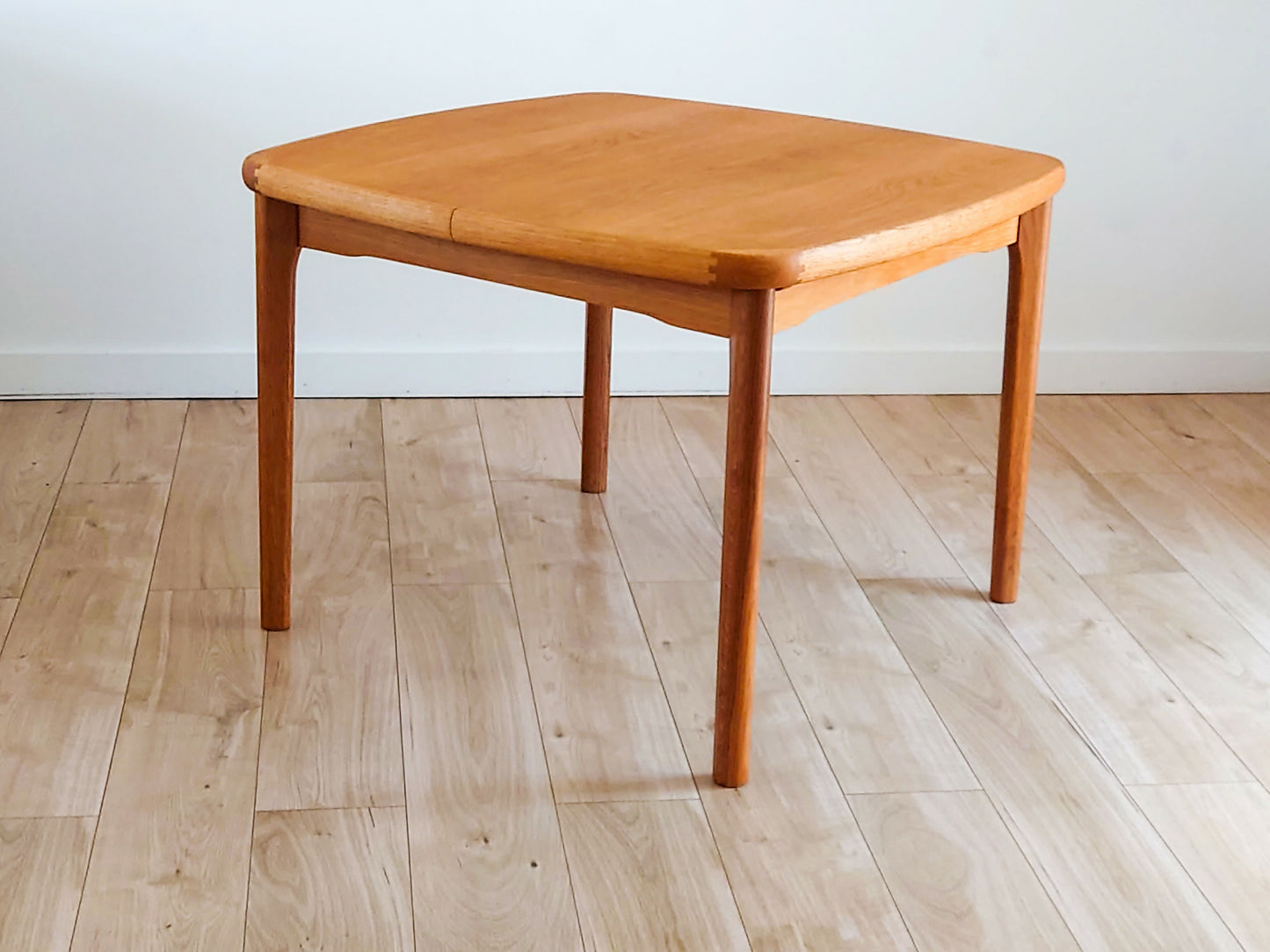 Mid century retro Danish oak dining table