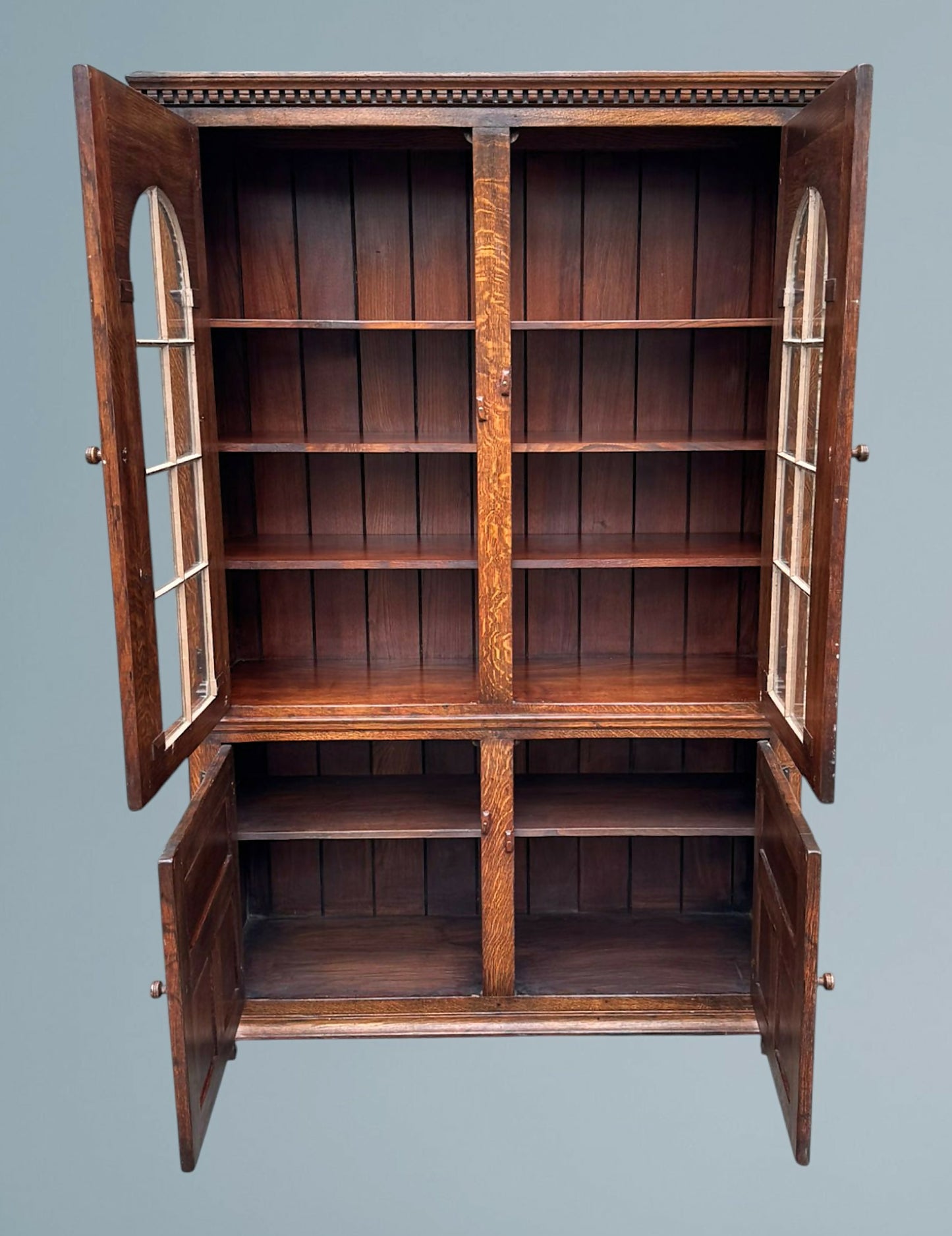 Titchmarsh & Goodwin English Oak Bookcase