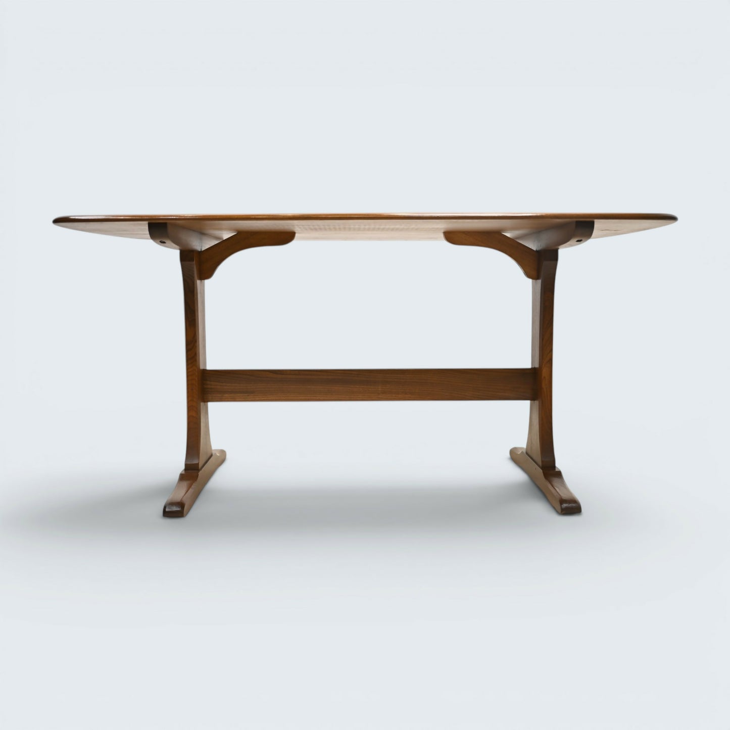 Ercol Elm Dining Table Plank Top Retro Golden Dawn Finish FREE UK Delivery*
