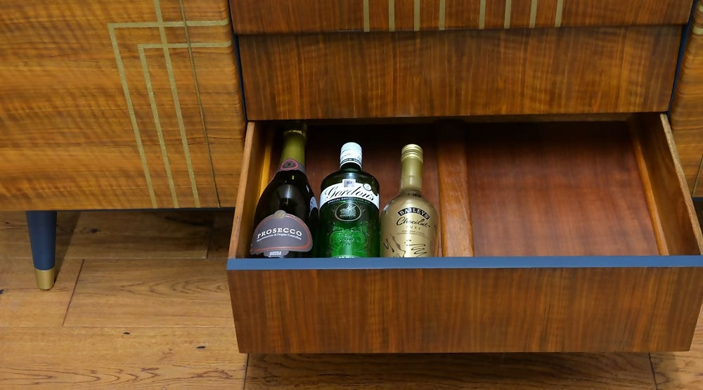 "Milan" Beautility Drinks Cabinet, Drinks sideboard, Vintage 1950's.