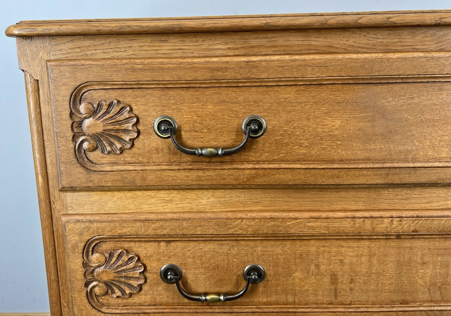 Chest of Drawers Cabinet Vintage French Louis XVI Style Oak Sideboard LOT 4348