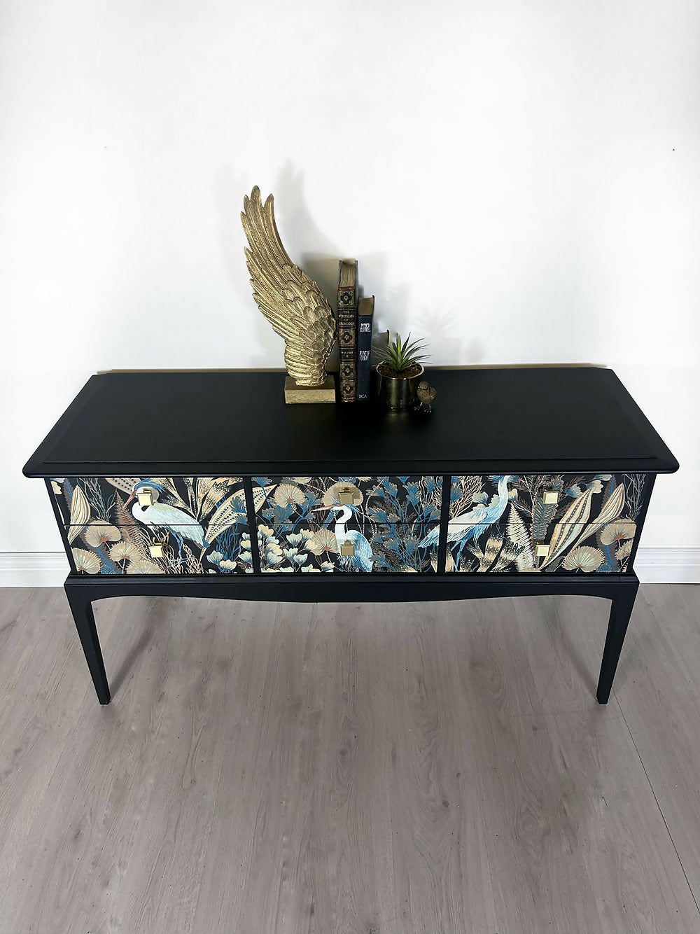 Pretty Black Stag sideboard/ console table