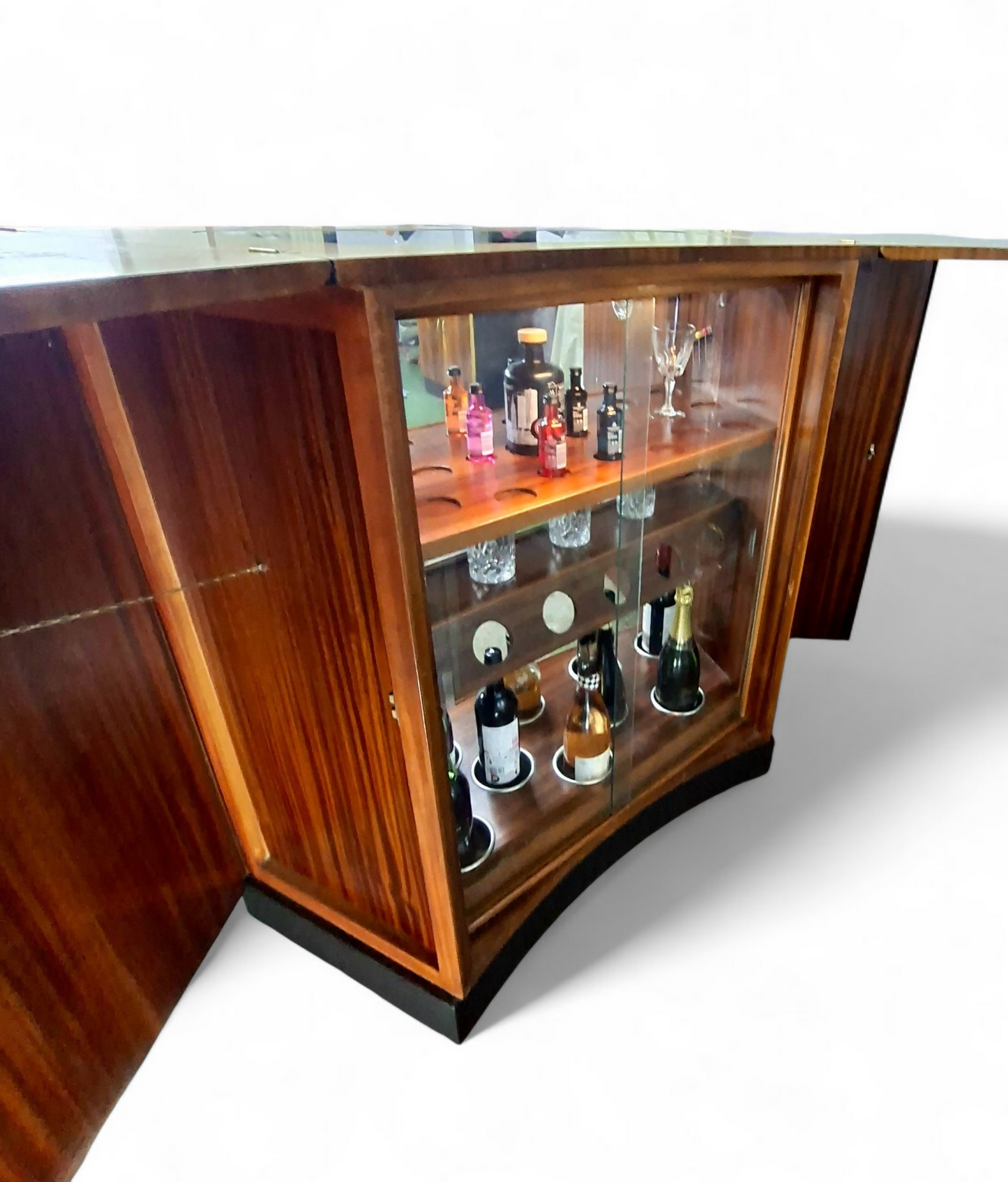 Mid Century "Turnidge of London" Cocktail Bar
