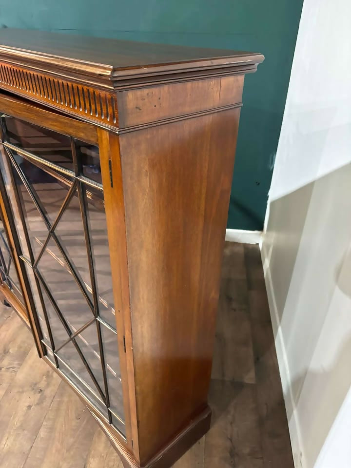 Edwardian Mahogany Astral Glazed Bookcase x