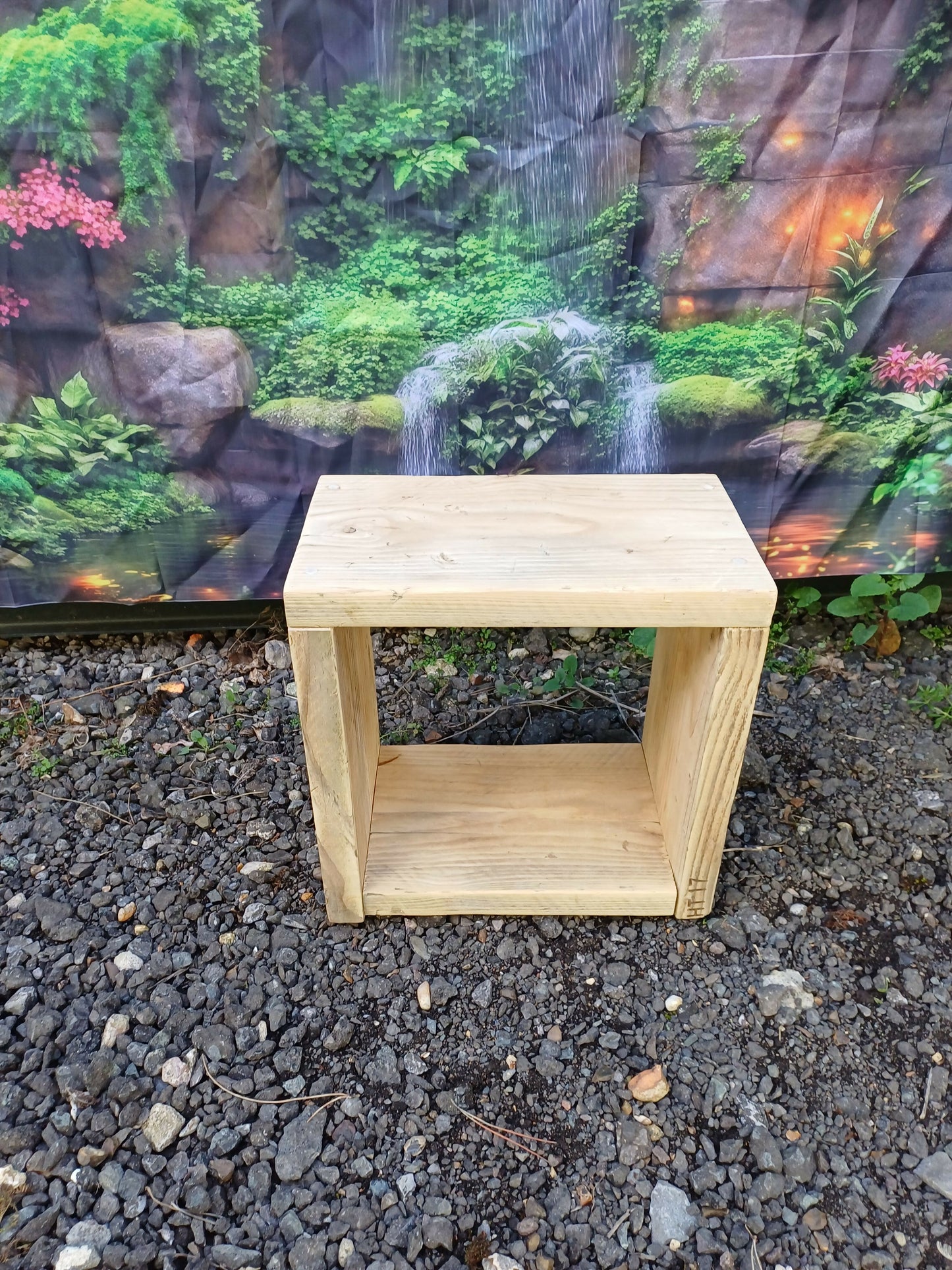 Wooden Display Cube
