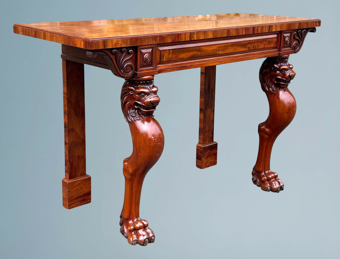 19th Century Victorian Mahogany Serving Table