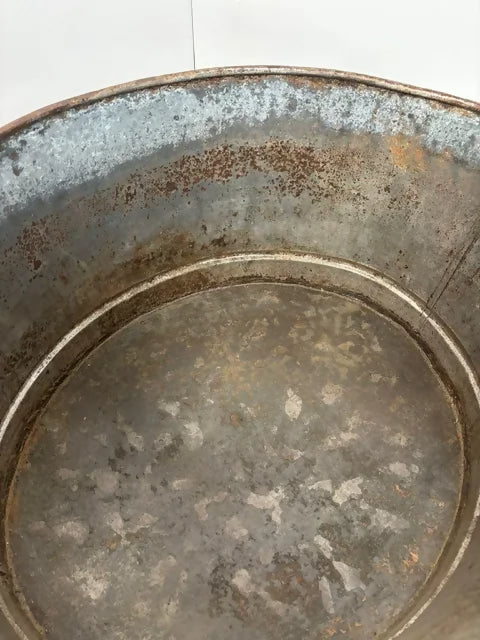 Large Rustic Metal Planter / Trough