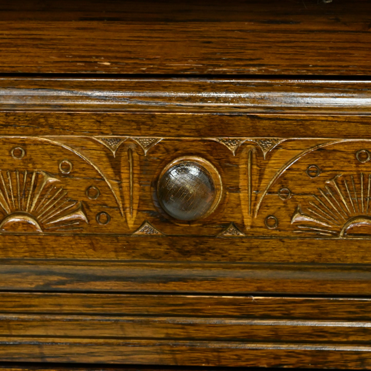 Vintage Oak Dutch Dresser 2 Drawer 2 Door Dome Top 2 Piece FREE UK Delivery*. SBR10927/1009E