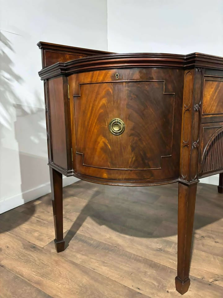 Regency Style Mahogany Galleried Sideboard