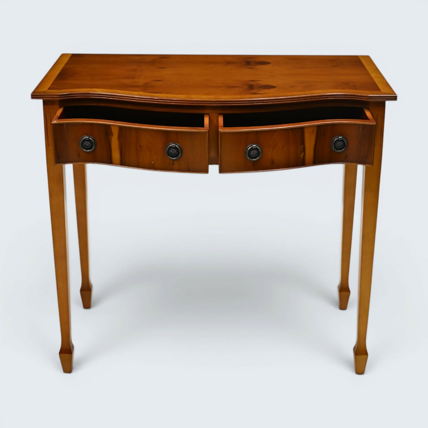 Console Hall Table Vintage Narrow Reproduction with 2 Drawers FREE UK Delivery