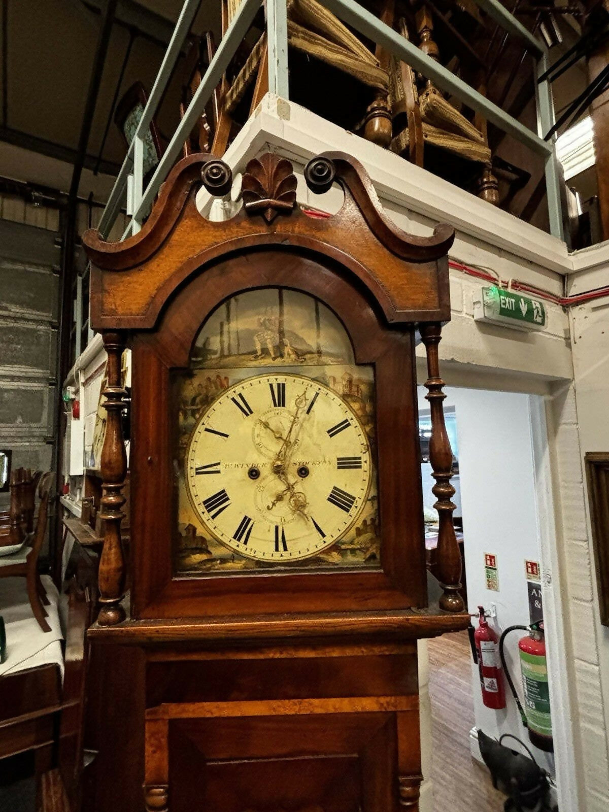 8 Day Longcase Clock, By W Windle Of Stockton