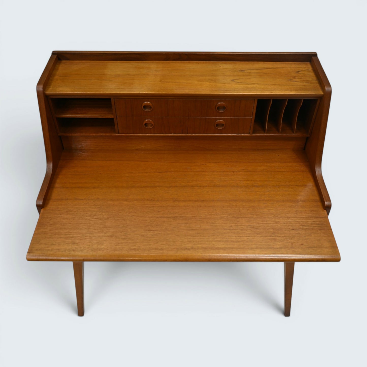 Scandinavian Teak Bureau By AB Broderna Gustafssons 1960s VGC FREE UK Delivery