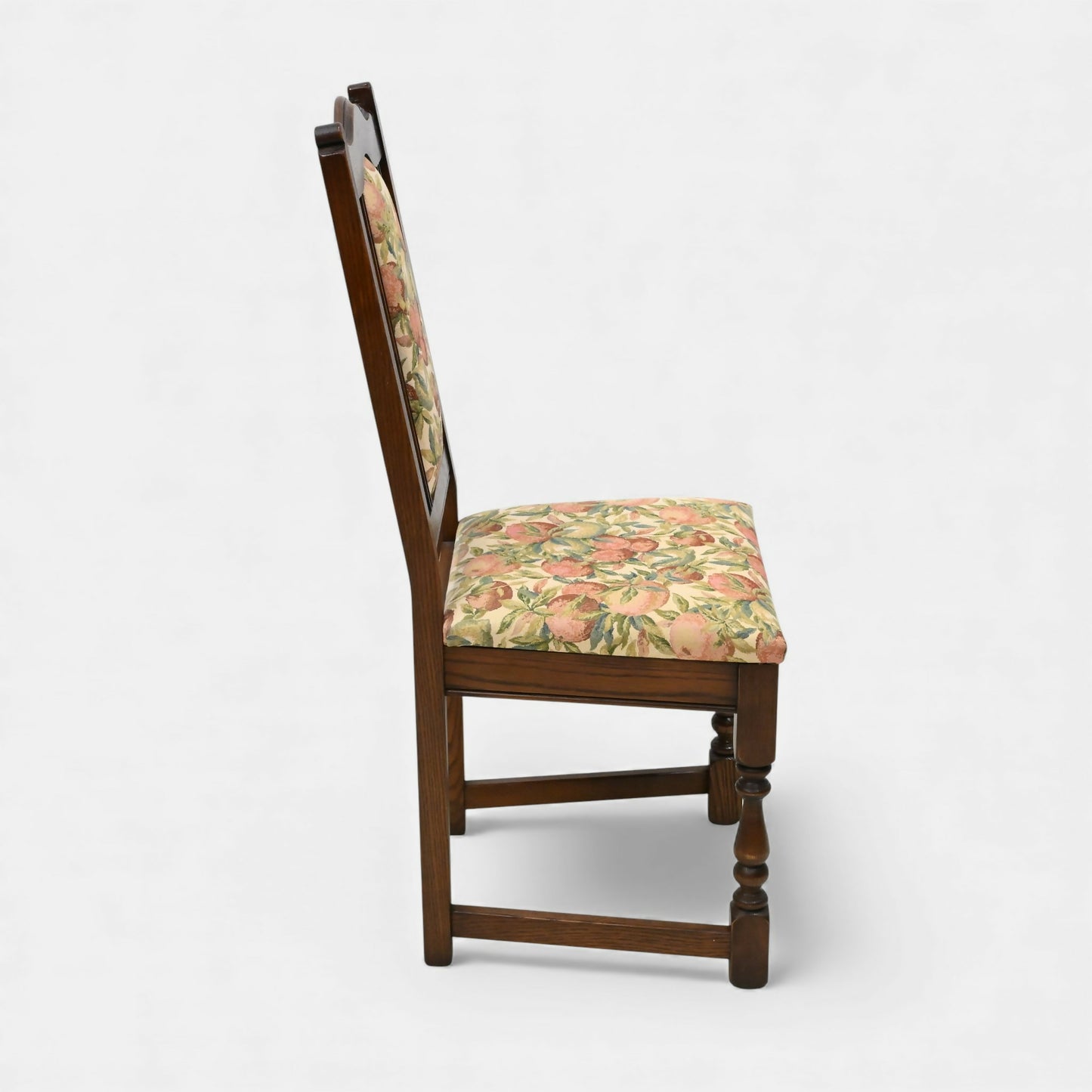 4 Old Charm Dining Chairs Lancaster Oak Tudor Brown Finish FREE UK Delivery*