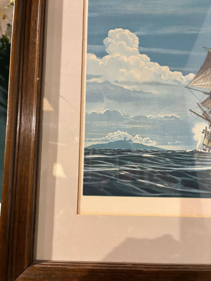 Vintage Lithograph By Richard Linton5