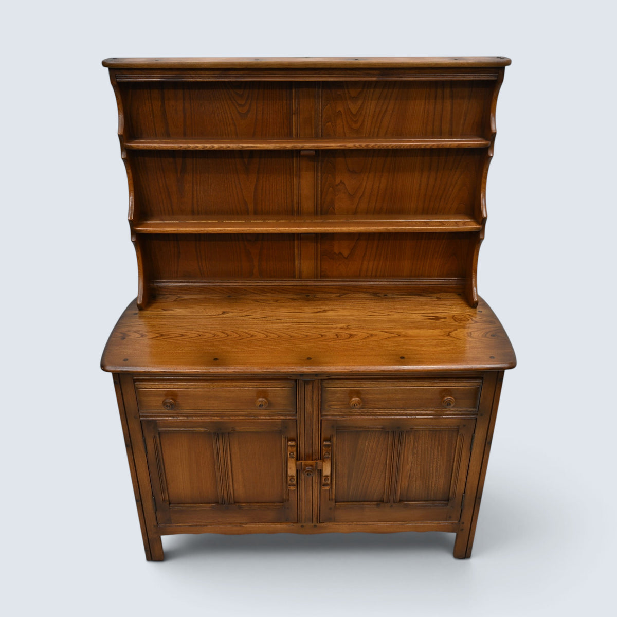 Ercol Old Colonial Dresser Double Cupboard Golden Dawn Finish FREE UK Delivery*