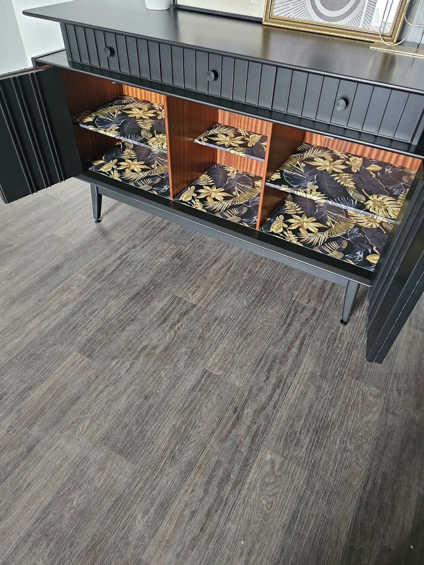 Mid Century Modern G-Plan Librenza Sideboard in Black