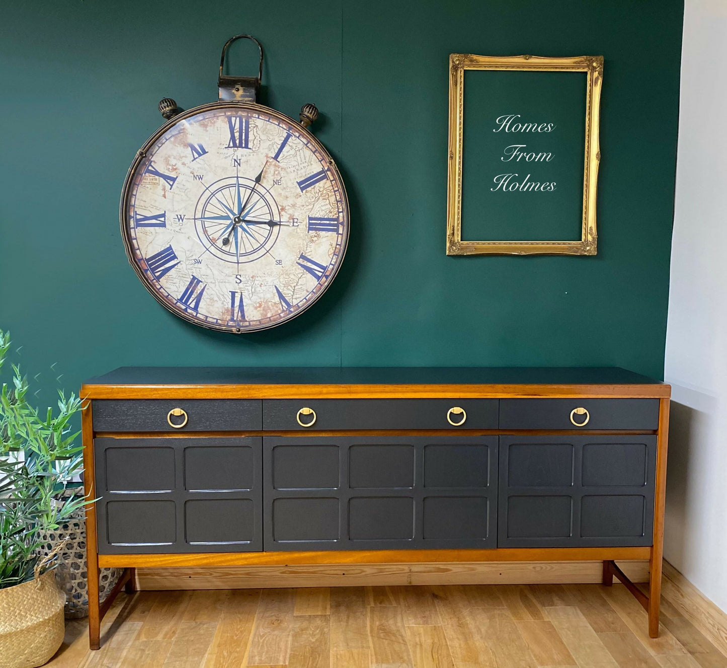 Available for commission Nathan sideboard / mcm/ vintage / retro / custom / hand painted / rare / teak / drinks cabinet / mid century