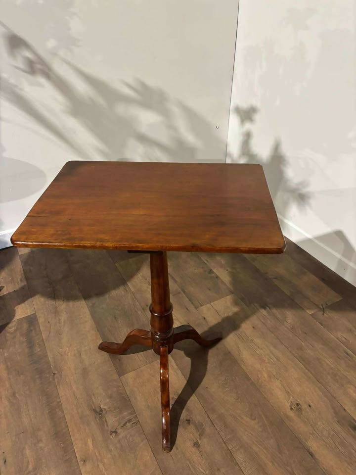 Victorian Mahogany Lamp Table On Tripod Base