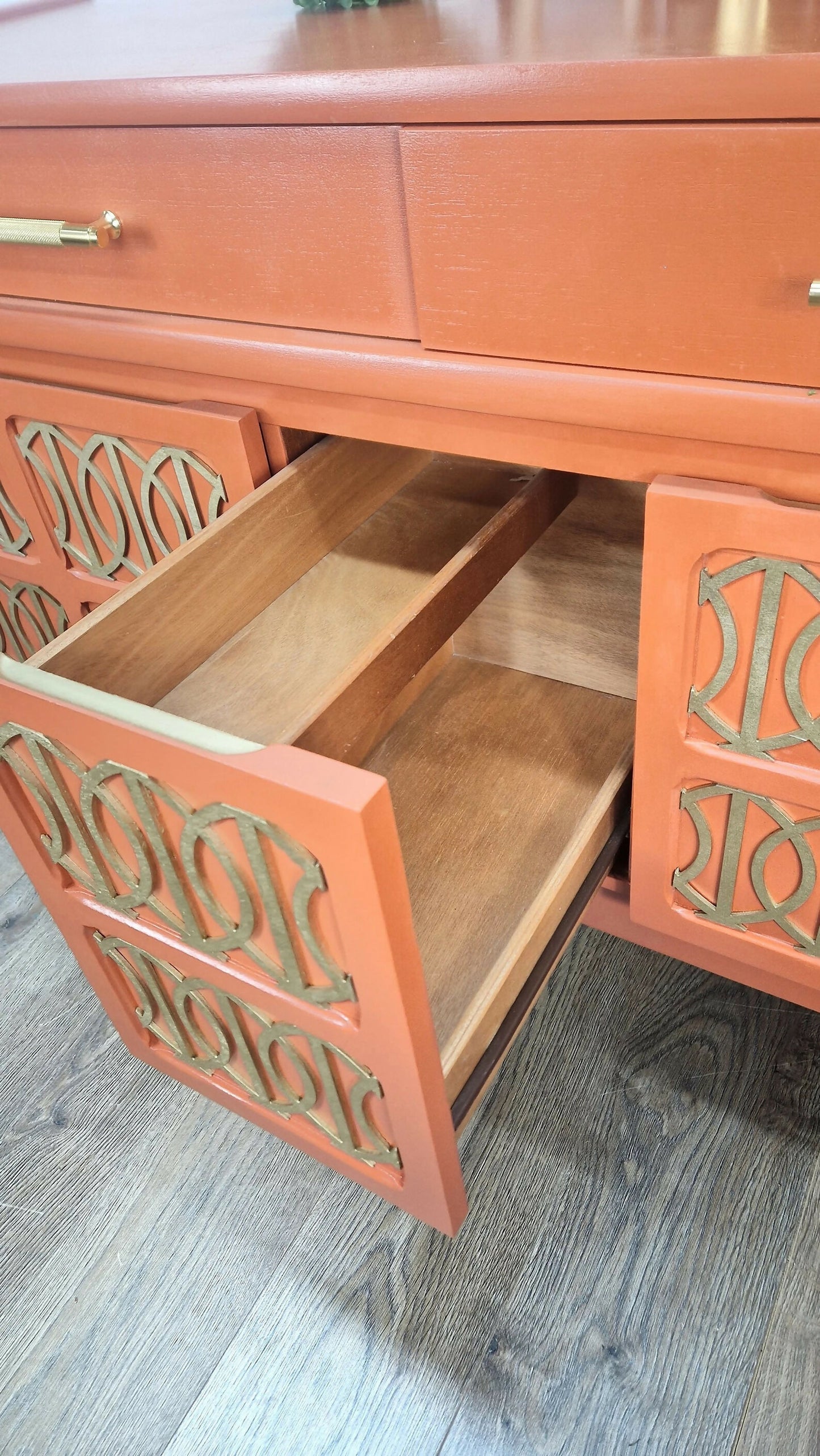 Midcentury modern nathan sideboard. Teak furniture, cocktail cabinet, orange furniture, media unit