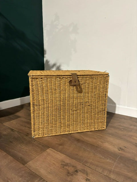 Two Matching Seagrass Storage Baskets9
