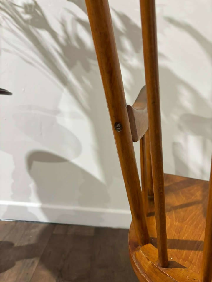 Contemporary Spindle Back Beech Rocking Chairv