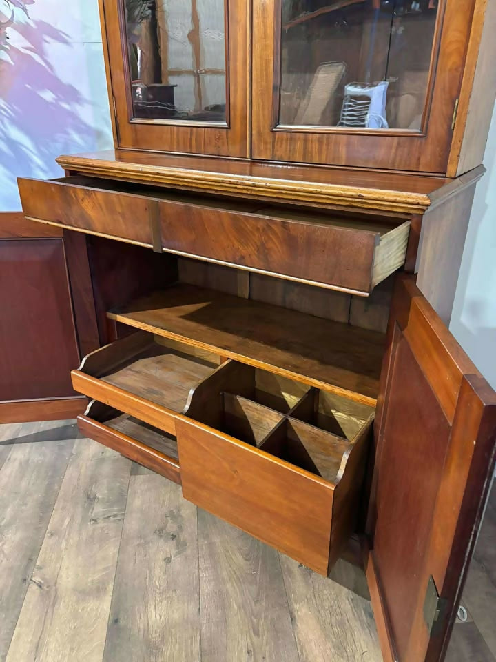 Victorian Mahogany Bookcase