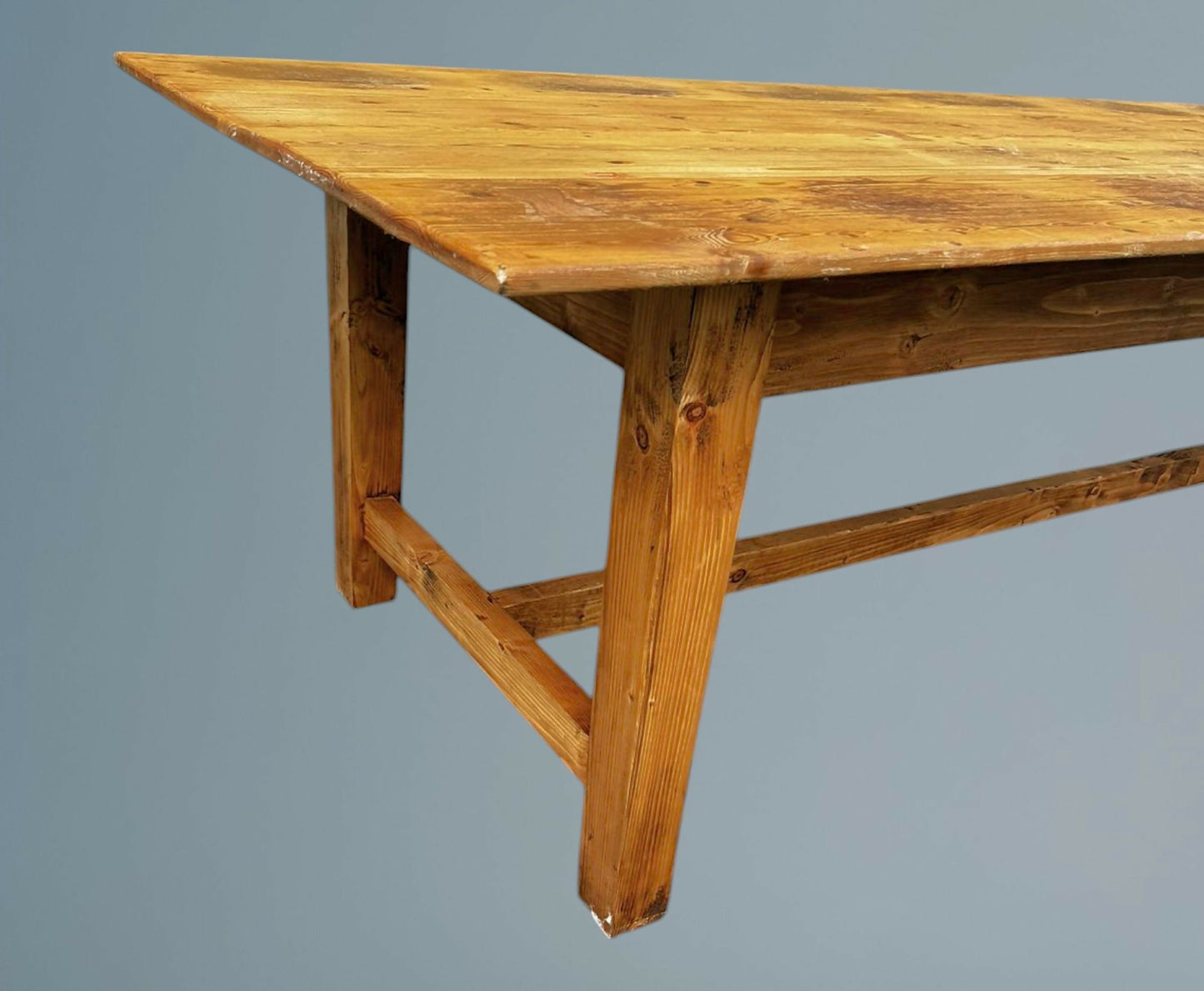 Large Pine Farm House Dining Table Seats 10