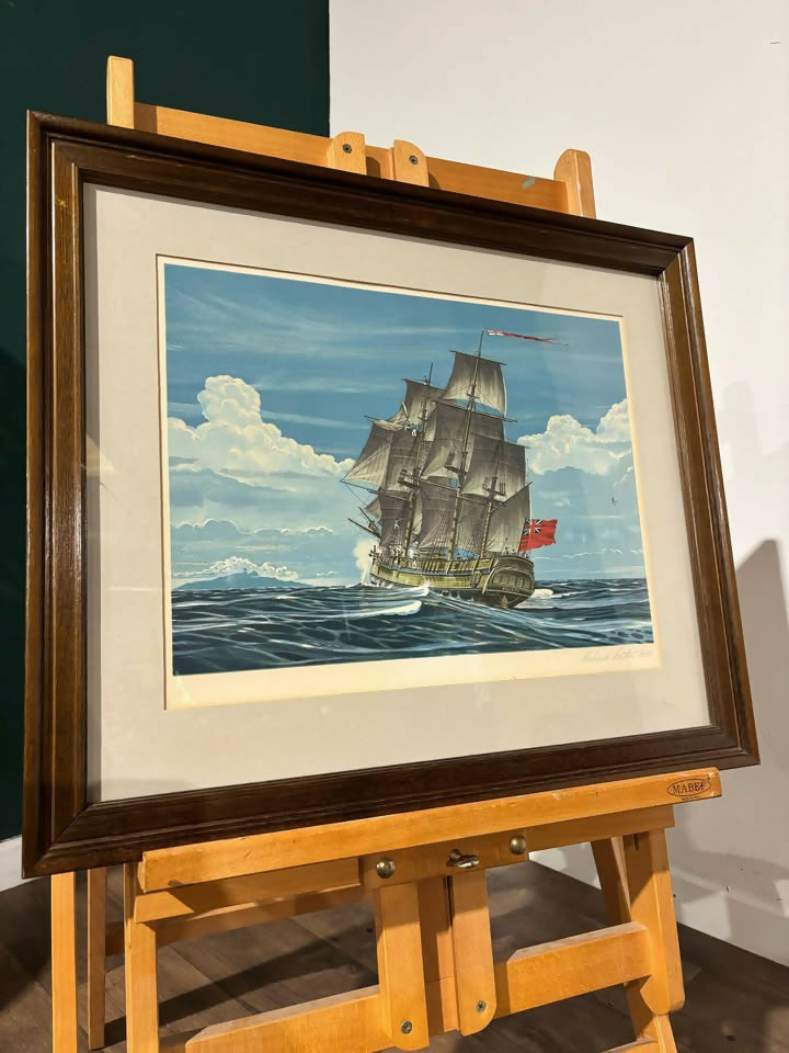 Vintage Lithograph By Richard Linton4