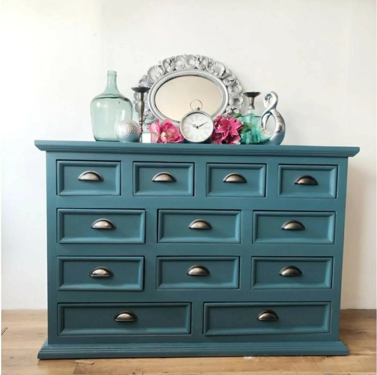 Merchant chest of drawers,blue,chest of drawers, sideboard,bedroom furniture, blue furniture,pine,