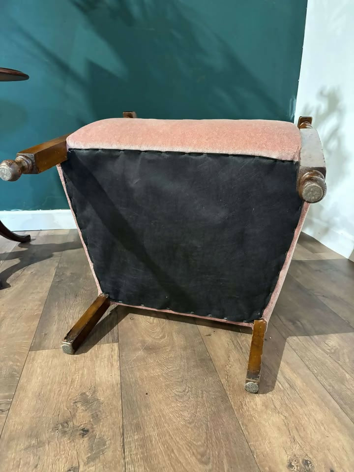 Vintage Oak Tub Arm Chair4
