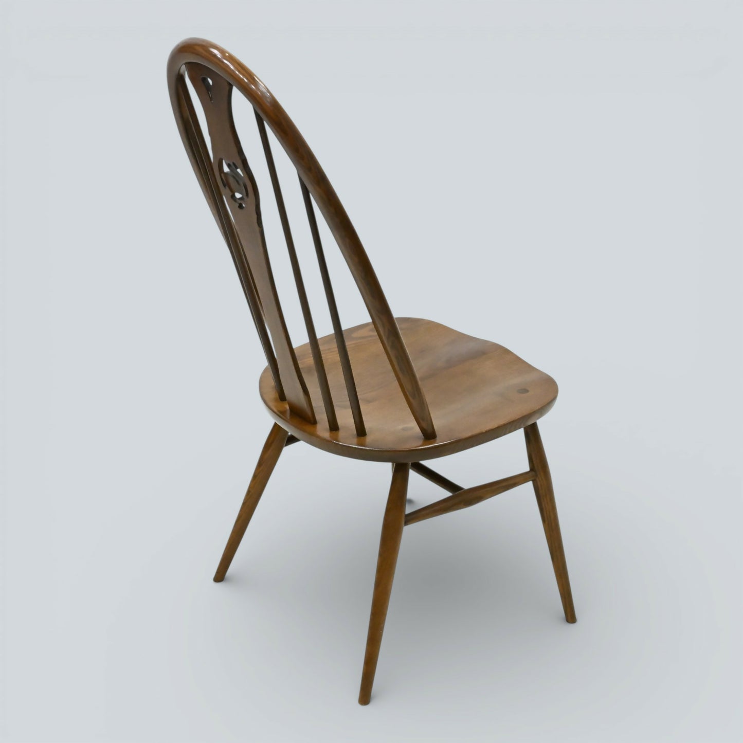 4 Ercol Windsor Swan Bow Back Dining Chairs Golden Dawn EXC FREE UK Delivery*