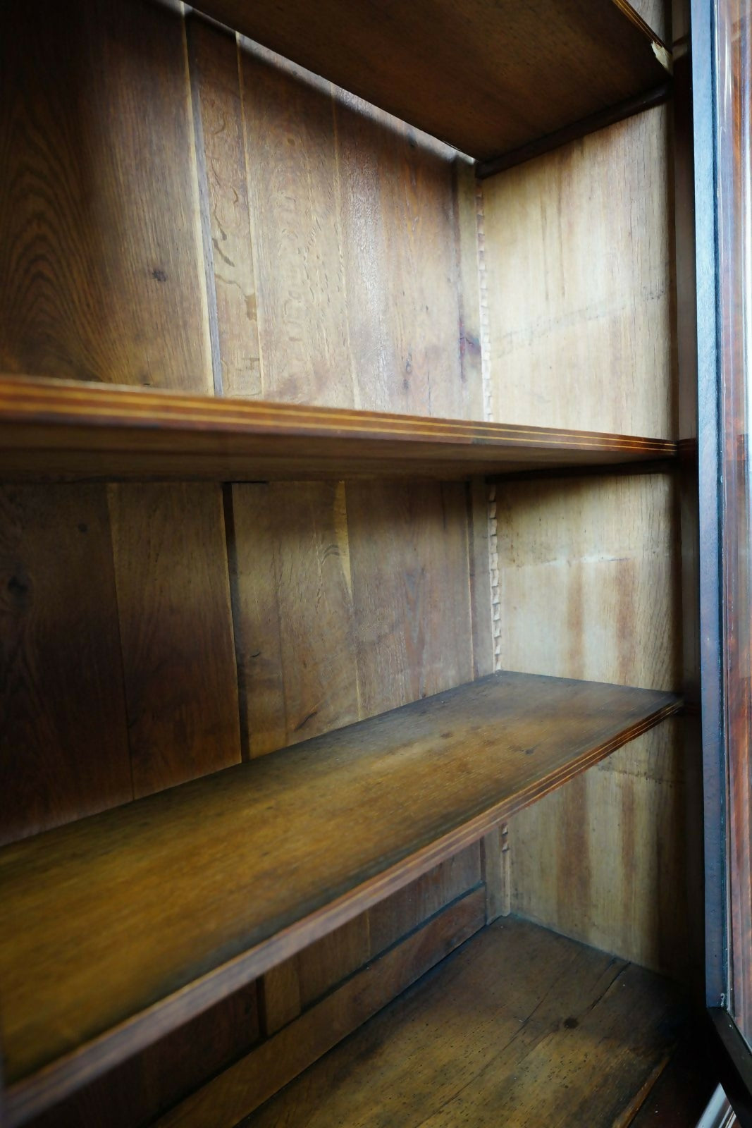 French Louis Philippe Vintage Cabinet In Flame Mahogany – France, C.1840