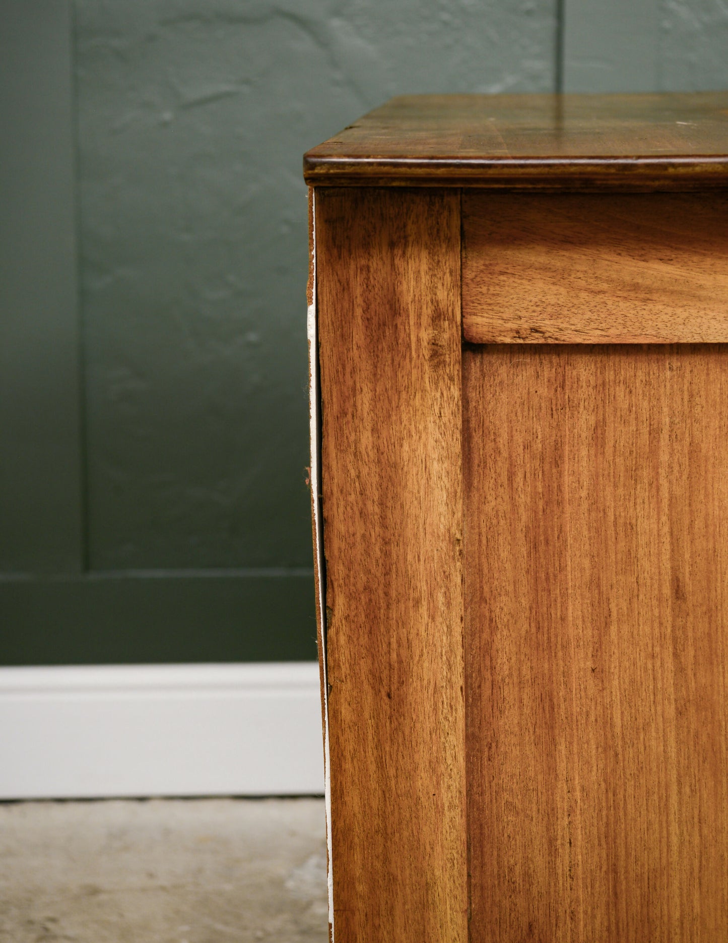 Victorian Light Wood Chest of Drawers - Satinwood or Bleached Mahogany