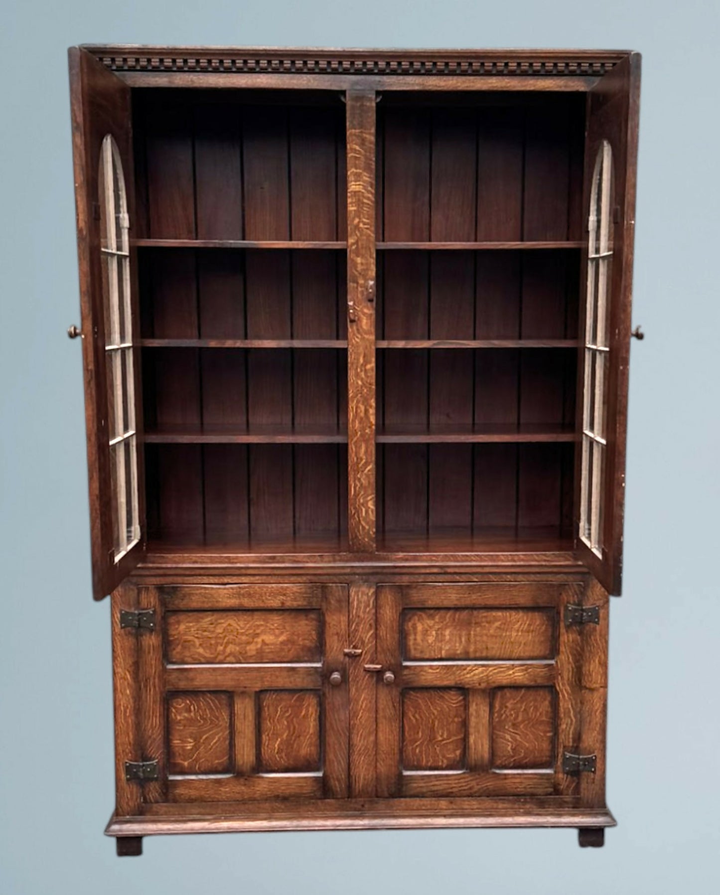 Titchmarsh & Goodwin English Oak Bookcase