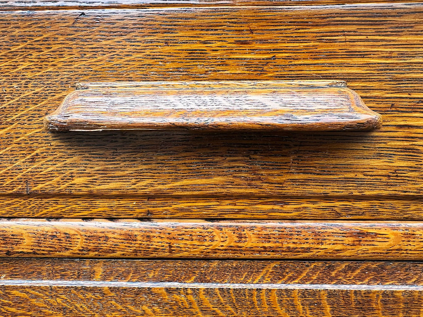 Large Antique Oak Roll Top Desk Jas Shoolbred & Co