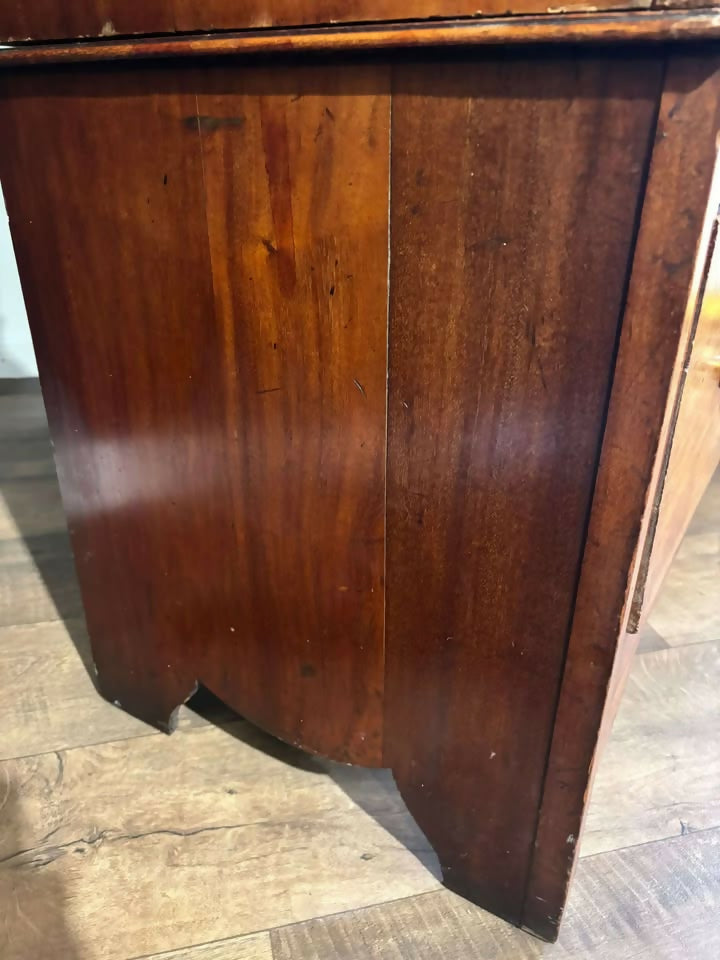 Edwardian Walnut Double Wardrobecc