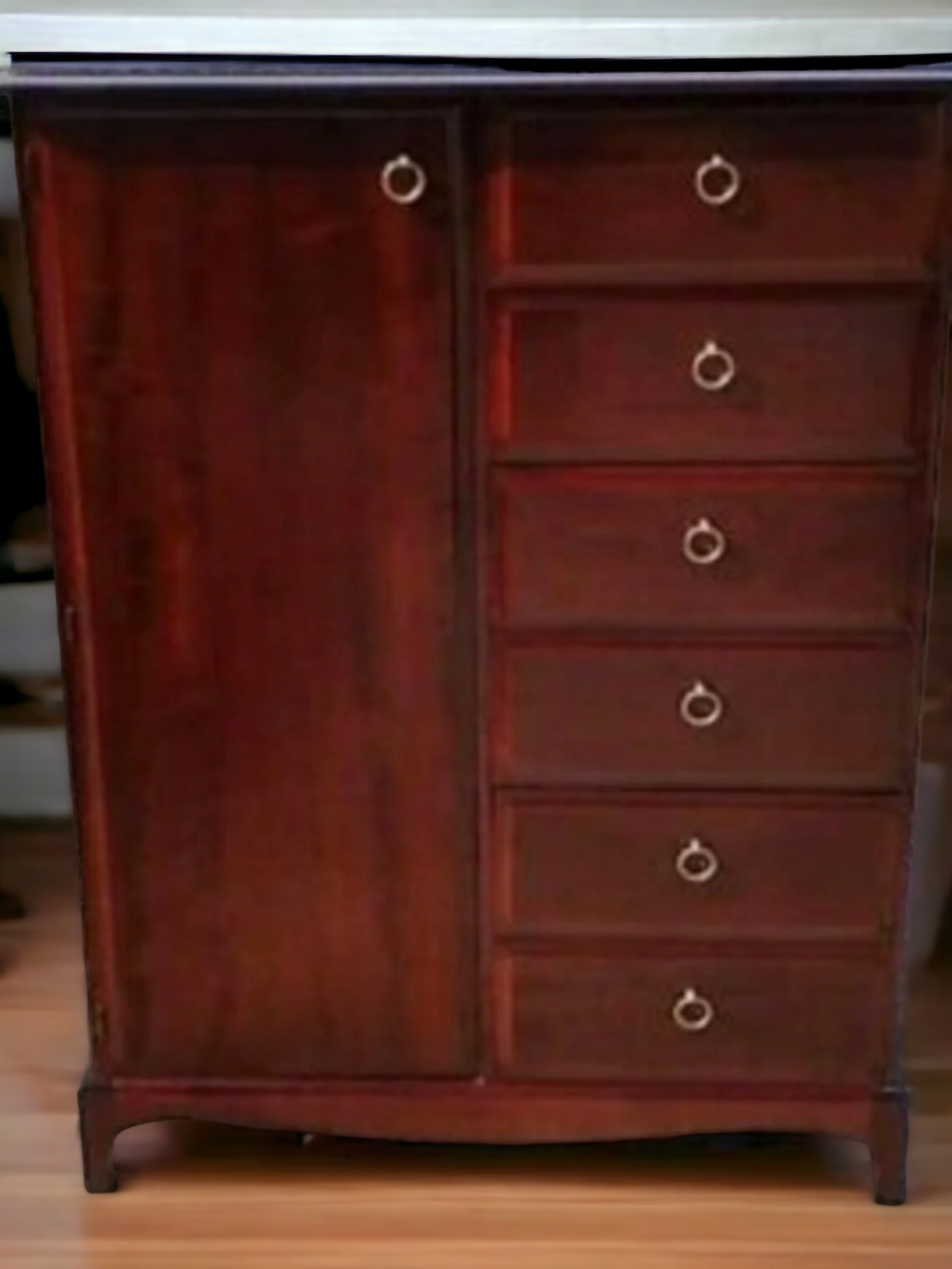 Stag Minstrel Gentleman's Wardrobe, Rare, painted to order.