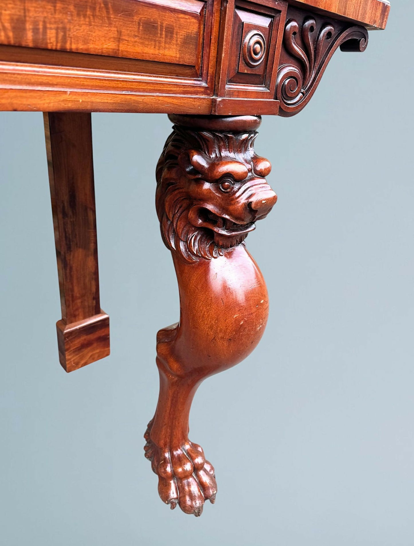 19th Century Victorian Mahogany Serving Table