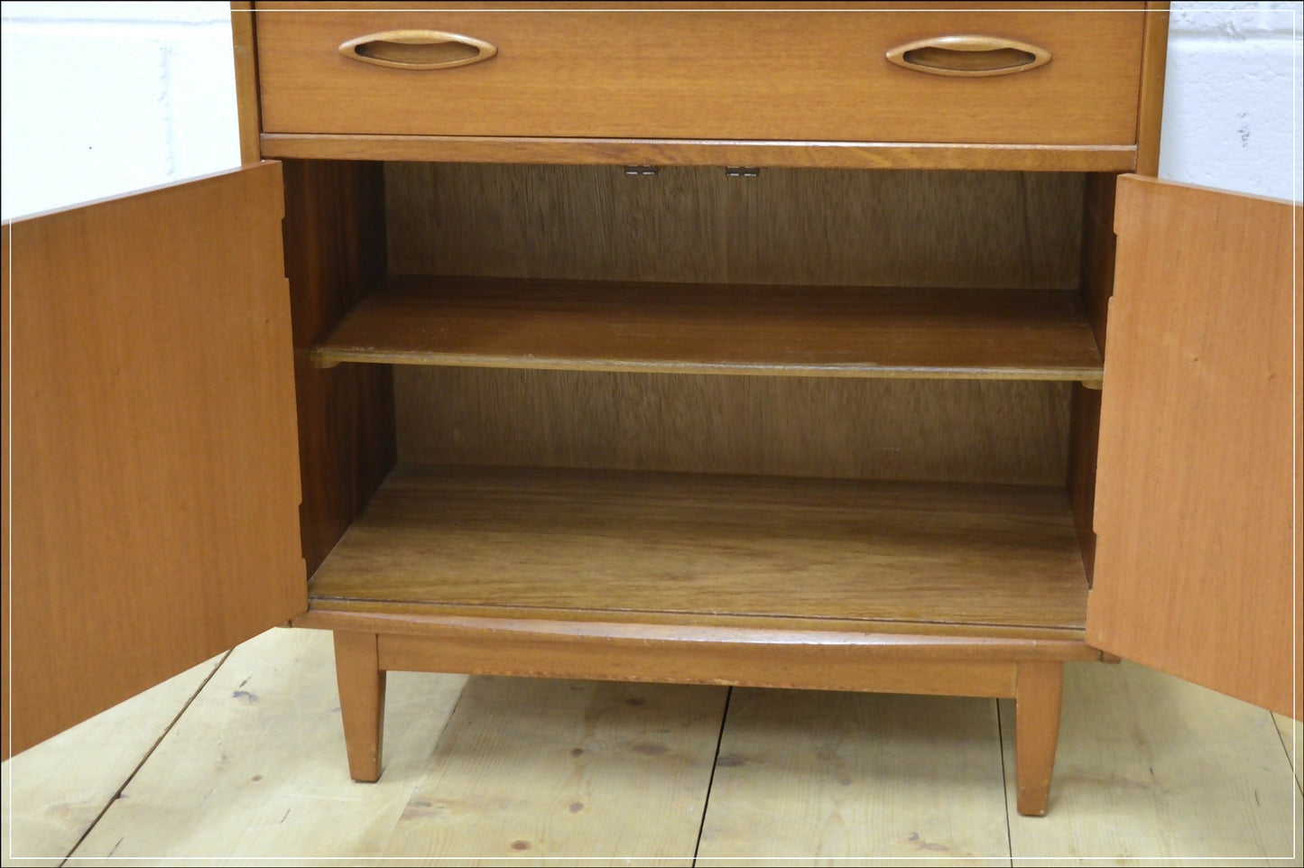 vintage bureau writing desk teak Jentique danish design mid century DELIVERY