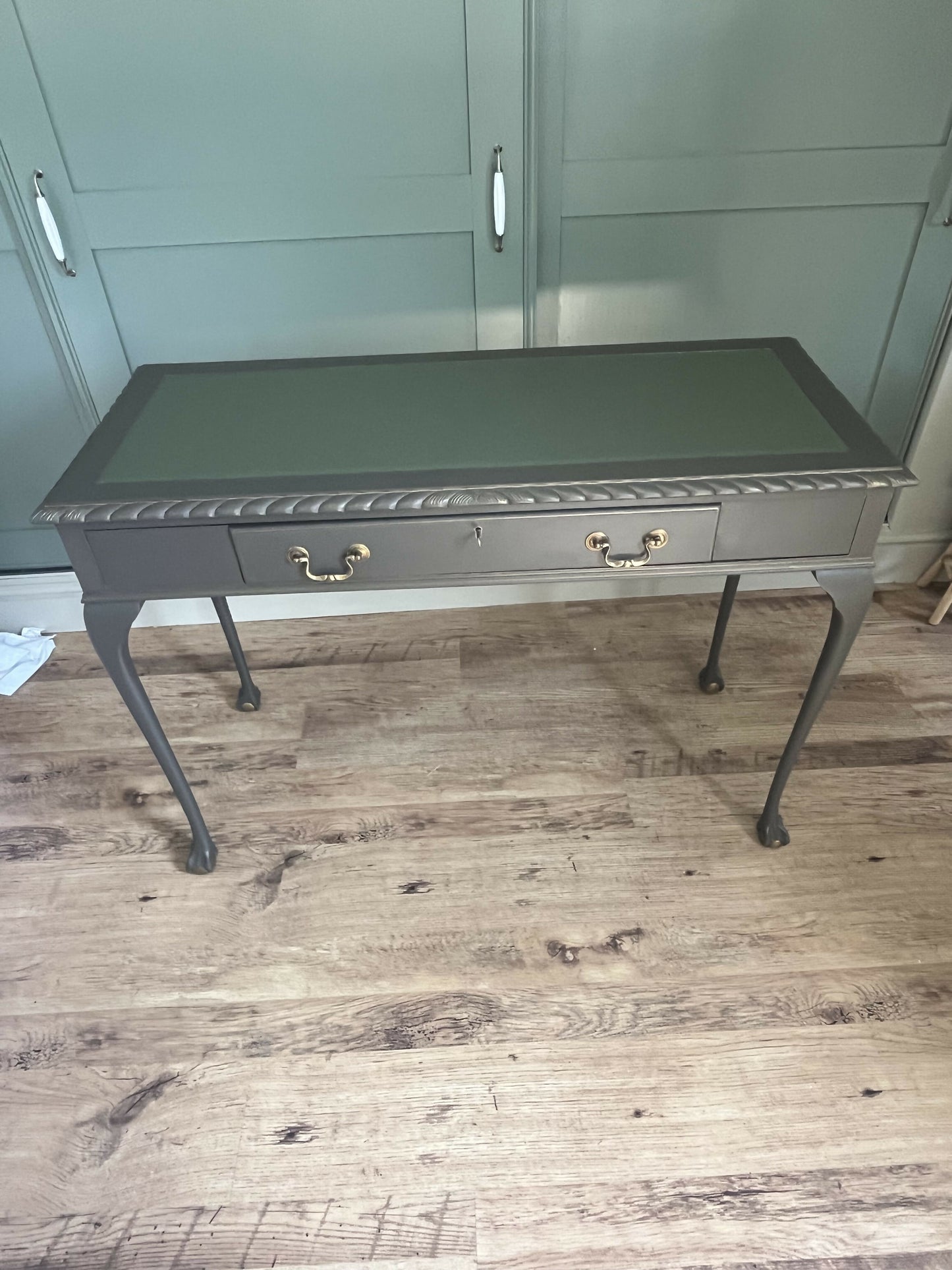 Green Console Table
