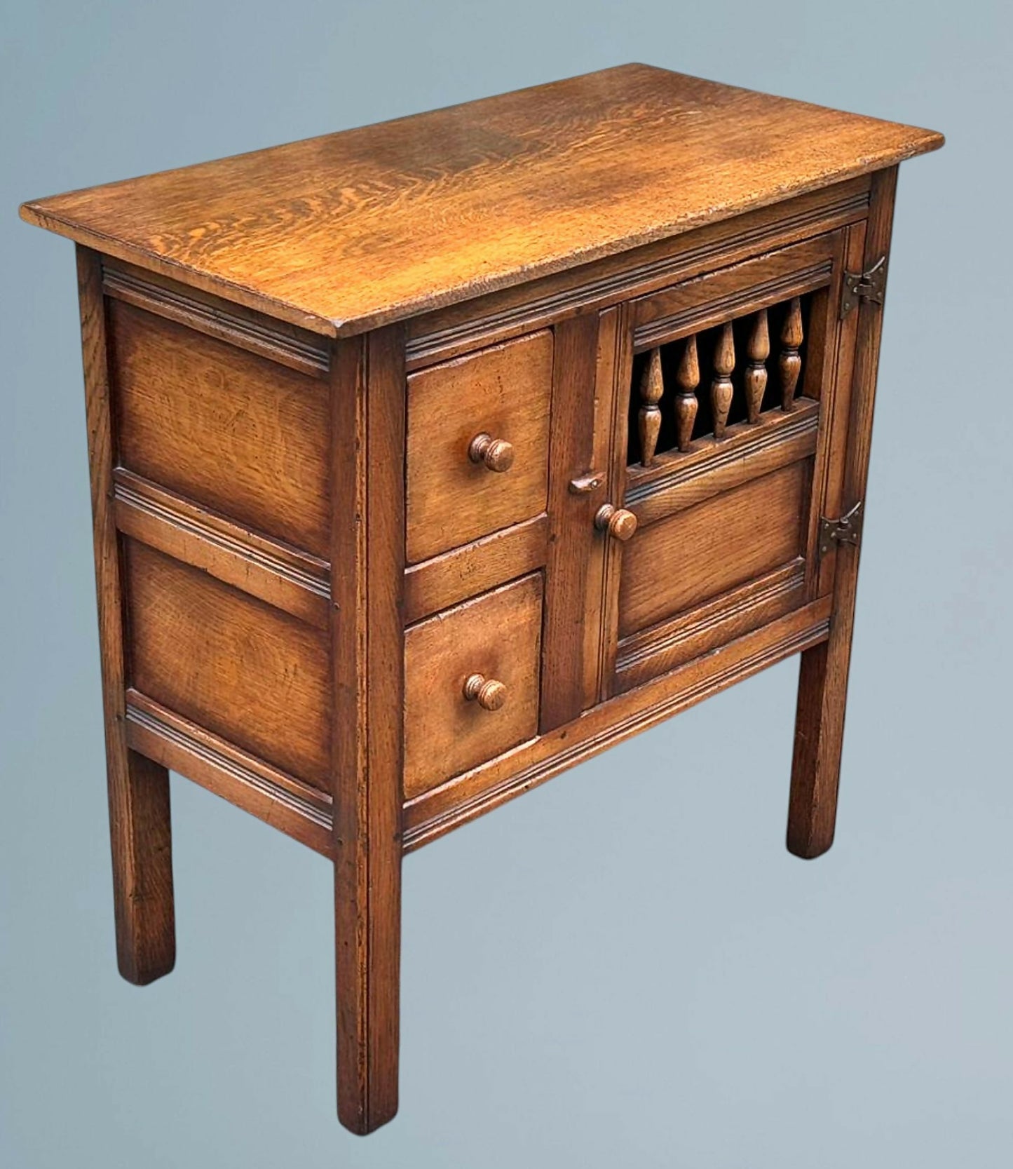 Oak Miniature Credence / Cupboard Titchmarsh & Goodwin RL19449